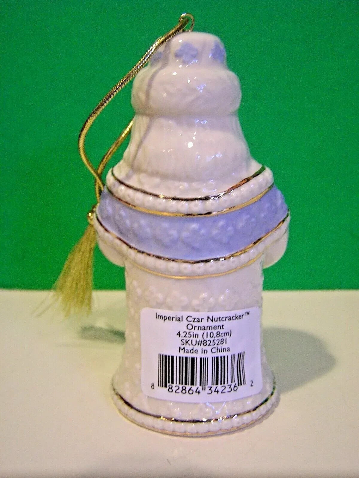 Lenox 2012 Imperial Czar Nutcracker Figurine Ornament Annual Russian Train NEW3