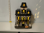 Lenox Halloween Lighted Haunted House Figurine Black Cat Pumpkin Owl Vintage NEW8