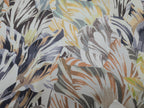 Yves Delorme Blue Wild Flower Throw Pillow Cover Embroidery Piping 13"x23" NEW4