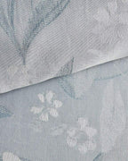 Sferra Lizana Blue Standard Shams Pair Floral Cotton Sateen Jacquard Italy NEW6