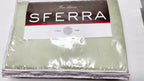 Sferra Elyse Green King Sheet Set 4PC 100% Egyptian Cotton Sateen Silky Italy0