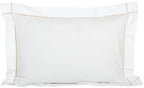 Yves Delorme Athena Queen Duvet Set 3PC Tan Stripes Egyptian Percale 500TC NEW5
