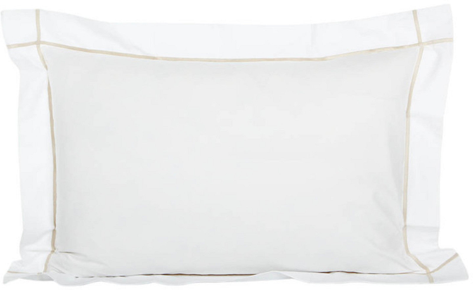 Yves Delorme Athena Queen Duvet Set 3PC Tan Stripes Egyptian Percale 500TC NEW5