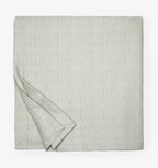 Sferra Veroli Ice Boudoir Sham Textured Tile Motif Cotton Matelassé Italy NEW8