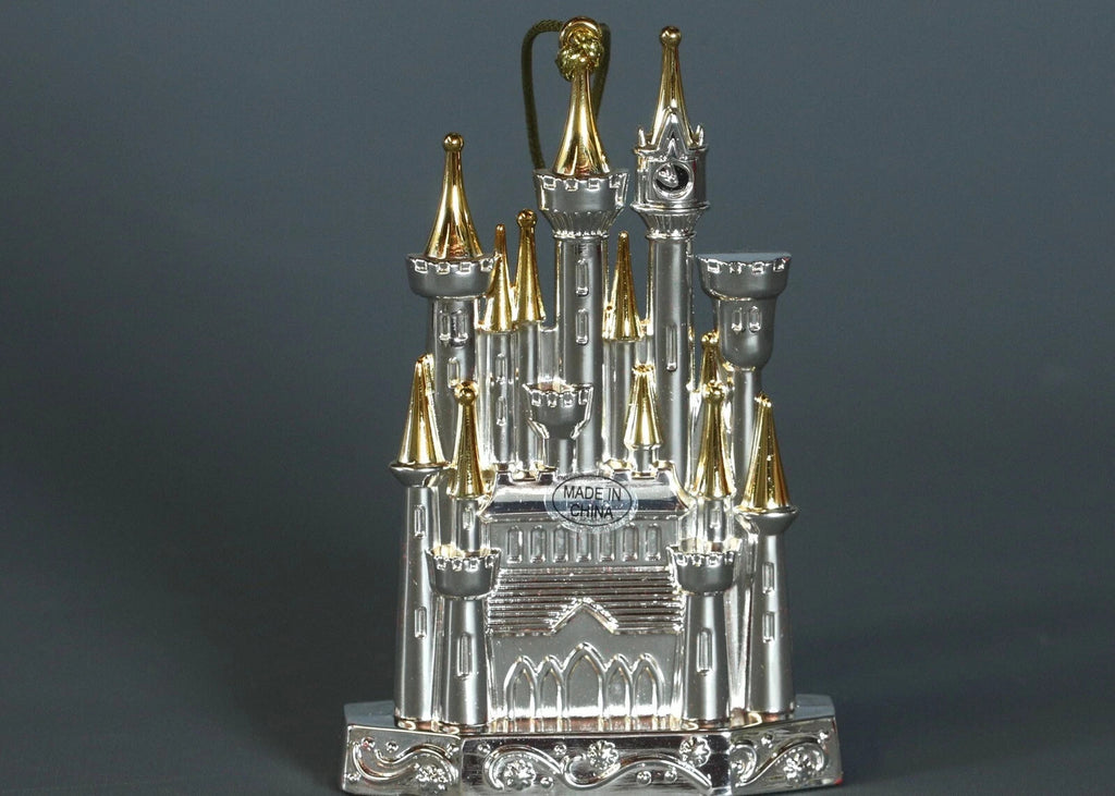 Lenox Disney 2020 Princess Cinderella's Castle Ornament Silver Christmas NEW4