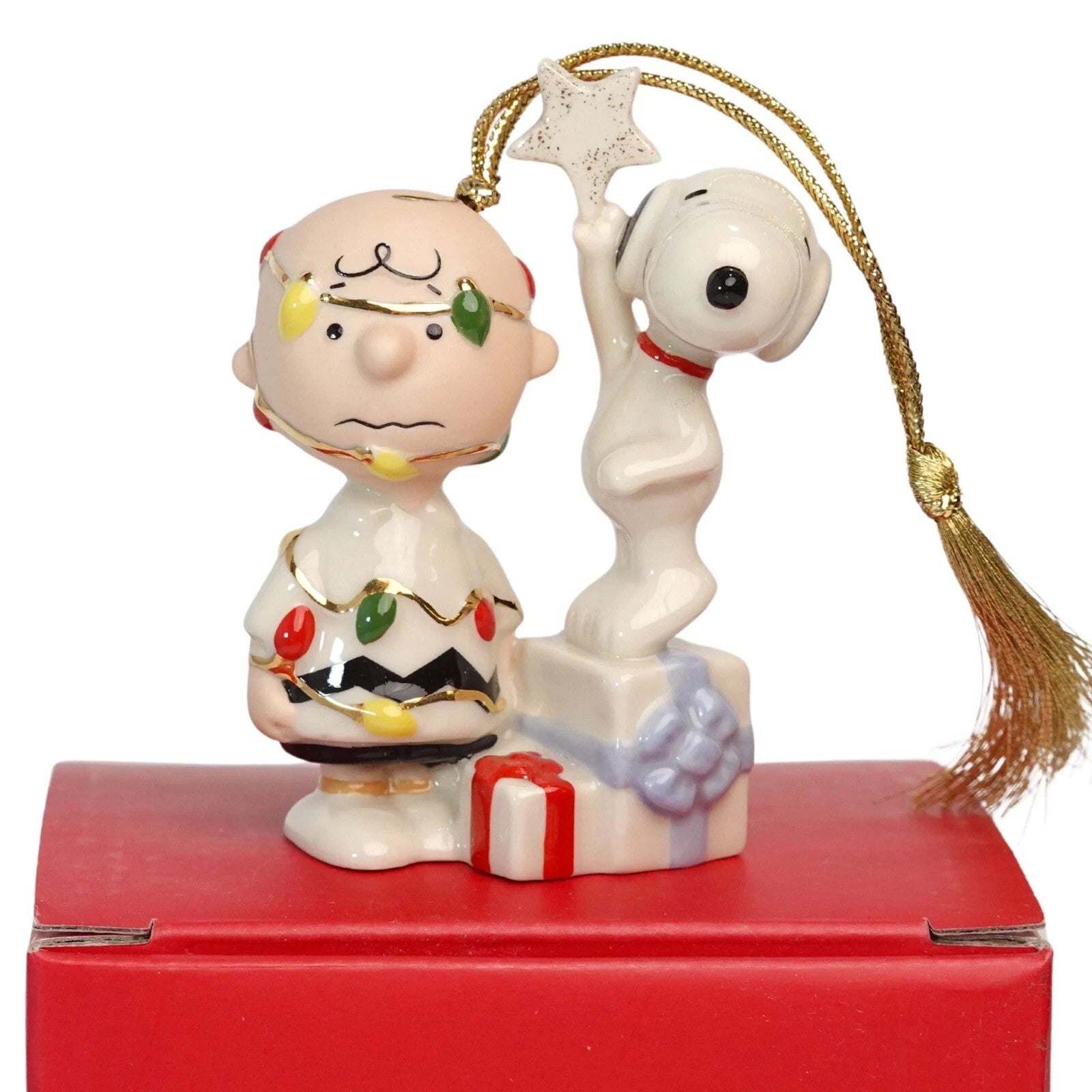 Lenox 2025 Peanuts You're A Christmas Tree Charlie Brown Snoopy Ornament Dog NEW9