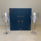 Waterford Crystal Winter Wonders Wine Glasses Midnight Frost 1059648 NEW IN BOX0