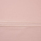 Yves Delorme Triomphe Pink King Shams Pair Blush Saddle Stitch Cotton Sateen NEW5