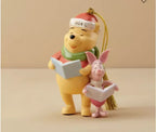 Lenox Disney 2024 Pooh Piglet Figurine Ornament Christmas Surprise Caroling NEW2