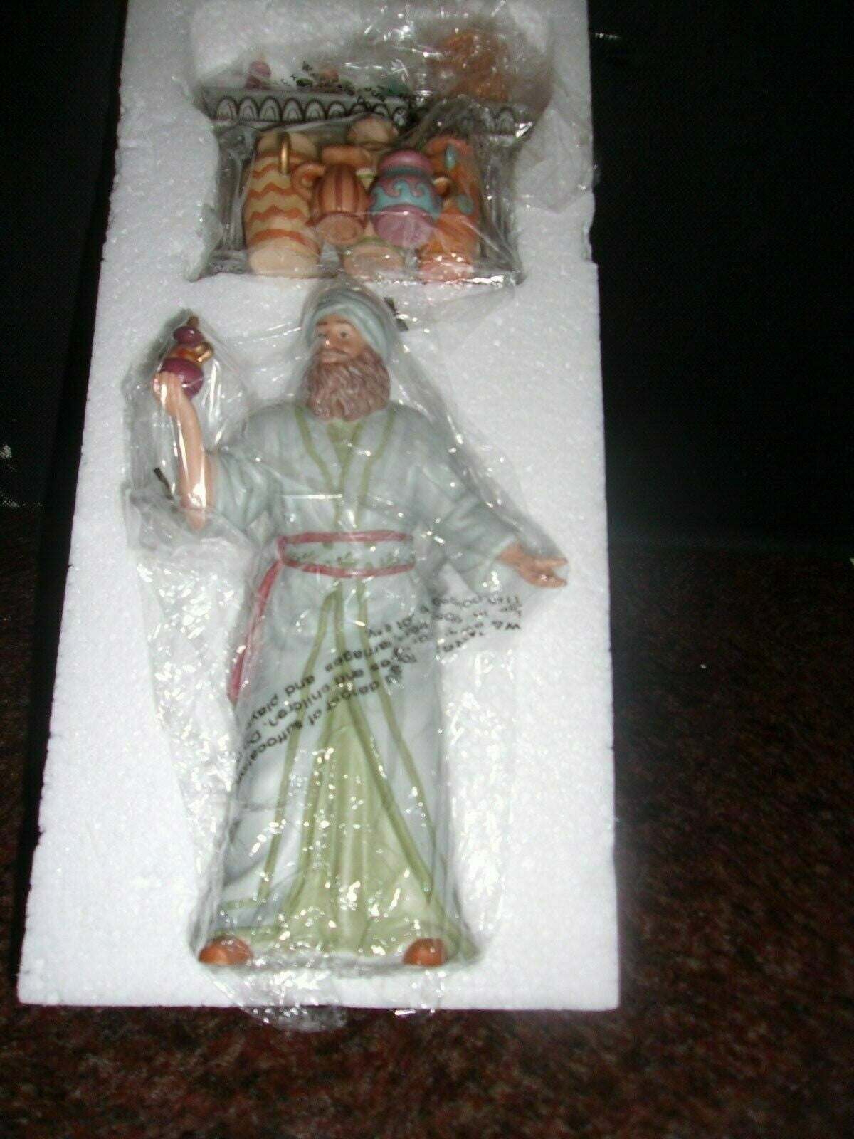 Lenox Renaissance Perfume Merchant Nativity Figurine At The Bazaar Christmas NEW5