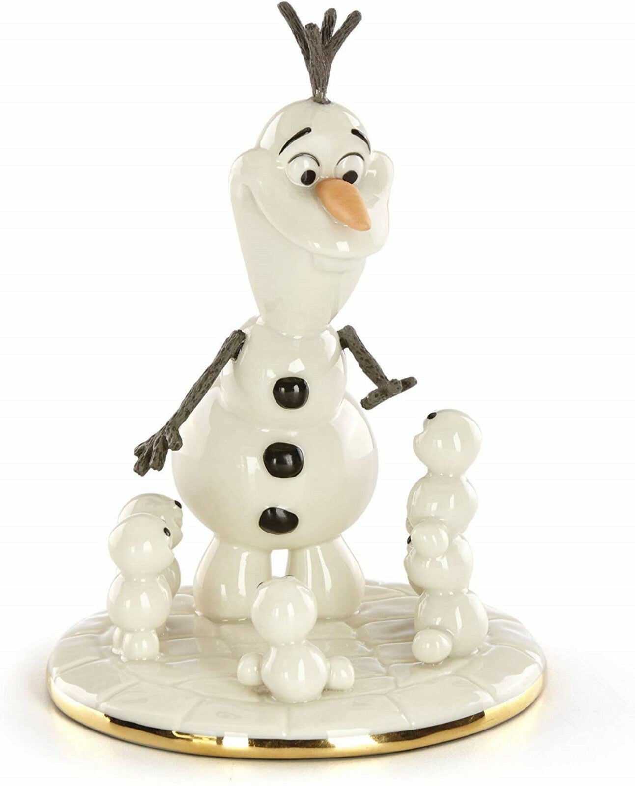 Lenox Disney Frozen Olaf's Snow Pals Figurine Snowman Friends Buddies RARE  NEW0