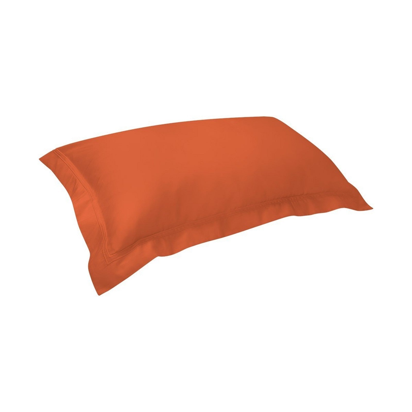 Yves Delorme Triomphe Orange Queen Sheet Set 4PC 100% Egyptian Cotton Sateen NEW7