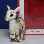 Lenox 2020 Rudolph's Christmas Glow Ornament Figurine Red Nosed Reindeer NEW12