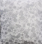 Sferra Chiara Slate Euro Sham Lush Floral 100% Cotton Sateen Jacquard Italy NEW4