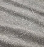 Sferra Bione Grey Queen Duvet Textured Pattern Cotton Sateen Jacquard Italy NEW7