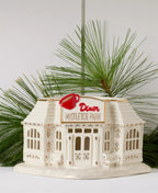 Lenox Mistletoe Park Lighted Diner Figurine Village Treasures Christmas NEW9