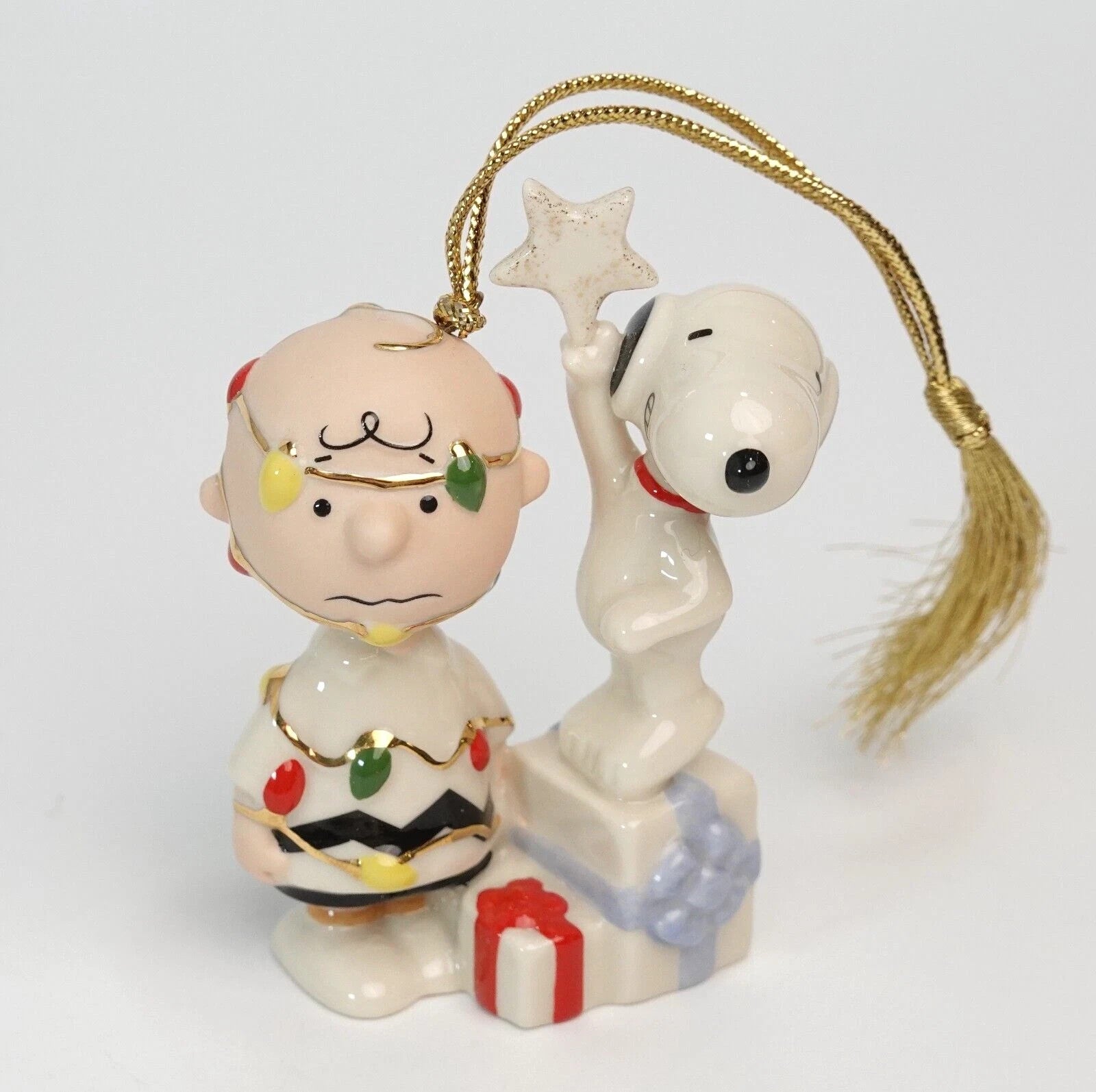 Lenox 2025 Peanuts You're A Christmas Tree Charlie Brown Snoopy Ornament Dog NEW3