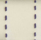 Sferra P Som Ivory Queen Flat Sheet Lilic Pick Stitch Egyptian Cotton Italy NEW3