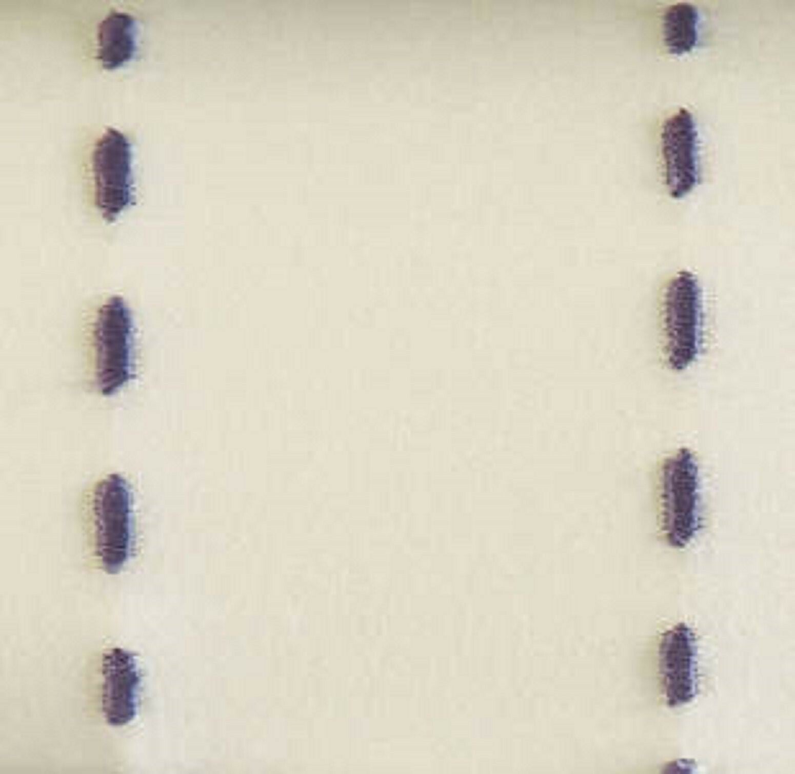 Sferra P Som Ivory Queen Flat Sheet Lilic Pick Stitch Egyptian Cotton Italy NEW3