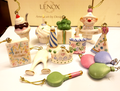 Lenox Happy Birthday Mini Tree Ornaments 12 PC Hat Crown Cake Clown Balloons NEW0