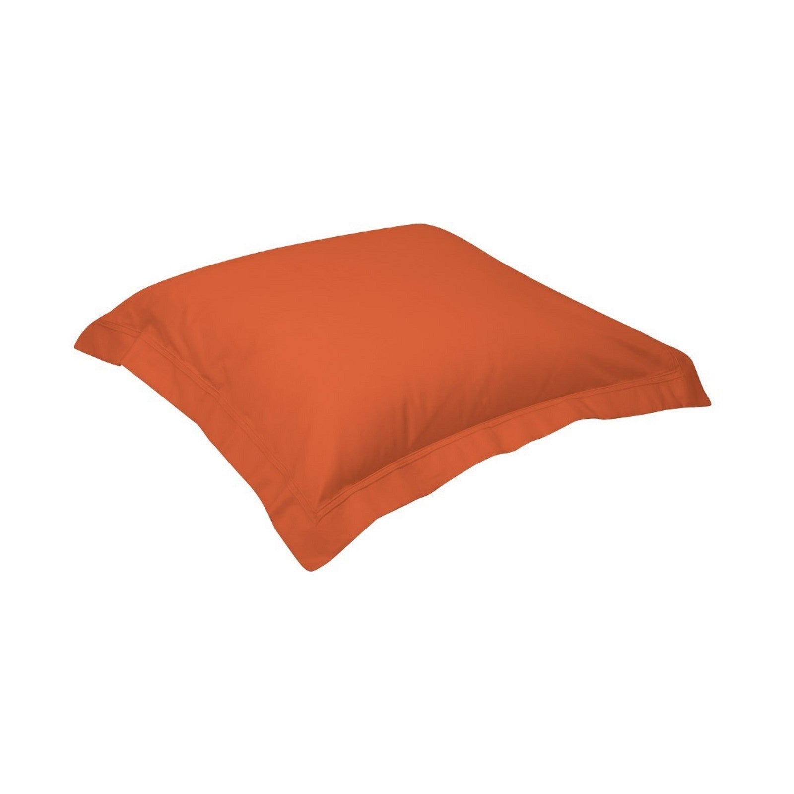 Yves Delorme Triomphe Orange King Duvet Set 3PC 100% Egyptian Cotton Sateen NEW8