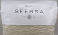 Sferra Ondate Dark Khaki King Blanket Cover Two Toned Textured Cotton Italy NEW0