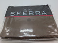 Sferra Celeste Brown Queen Bed Skirt Chestnut Gathered Egyptian Cotton Italy NEW0