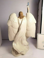 Lenox Saint Michael The Archangel Figurine Angel St George Military Police NEW1
