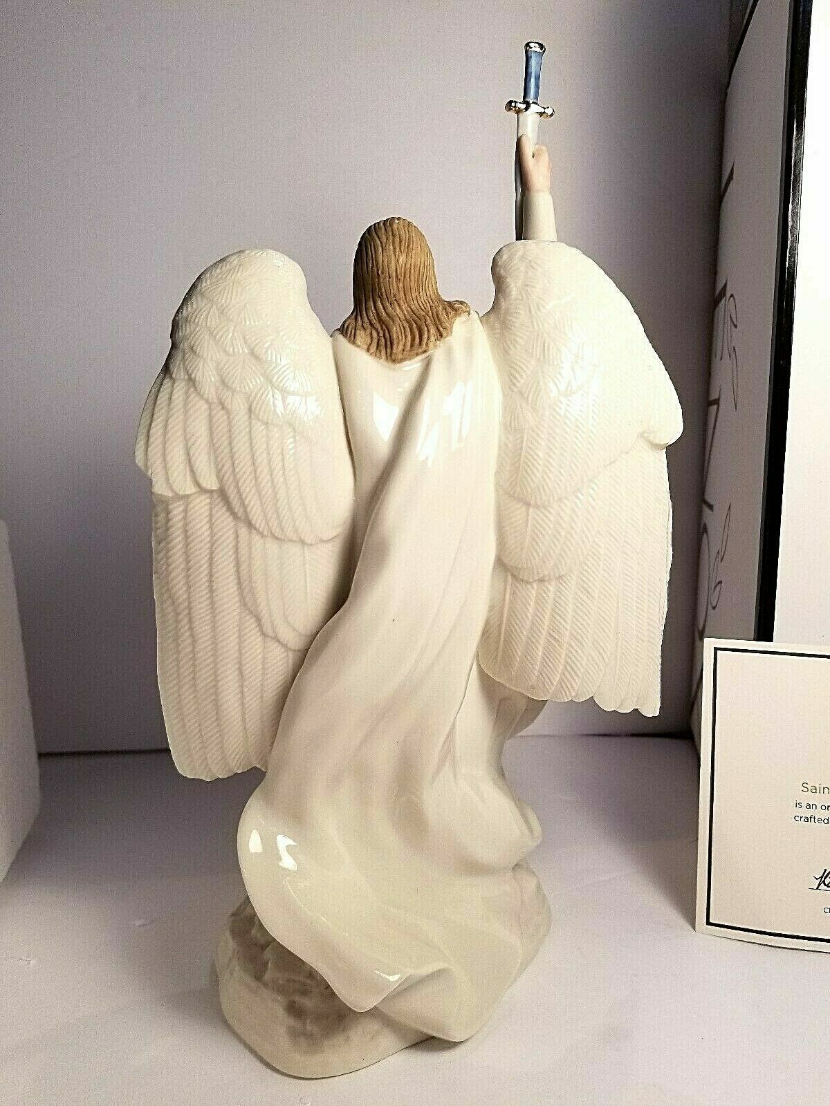 Lenox Saint Michael The Archangel Figurine Angel St George Military Police NEW1