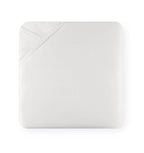 Sferra White Twin Fitted Sheet Solid 100% Egyptian Cotton Sateen 300TC Italy NEW3