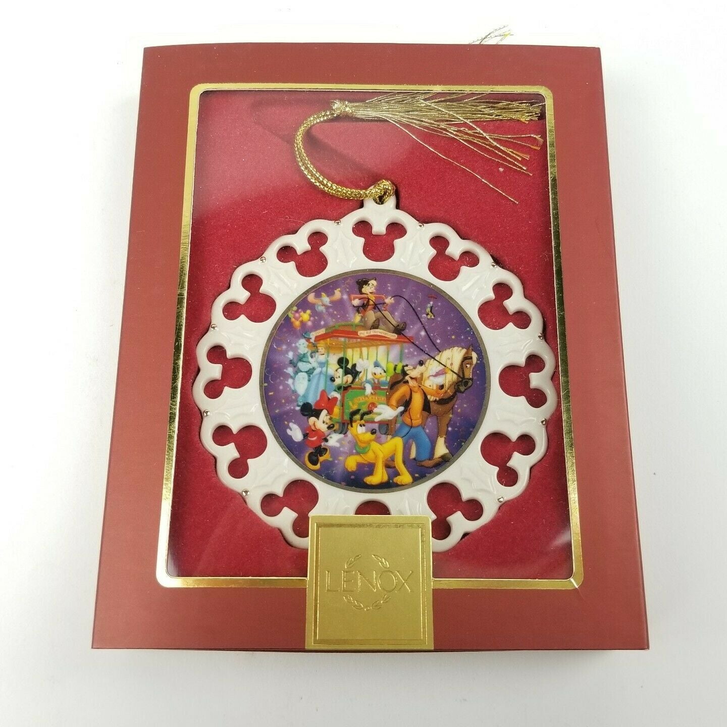 Lenox Disney World 35th Anniversary Ornament Mickey Friends Mouse Christmas NEW3