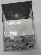 Sferra Pallina Pewter Euro Sham 100% Egyptian Cotton Sateen Print Italy NEW4