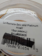 Lenox Wainwright La Rochelle Highball Glasses Set 4 Gold & Platinum Stripes NEW6