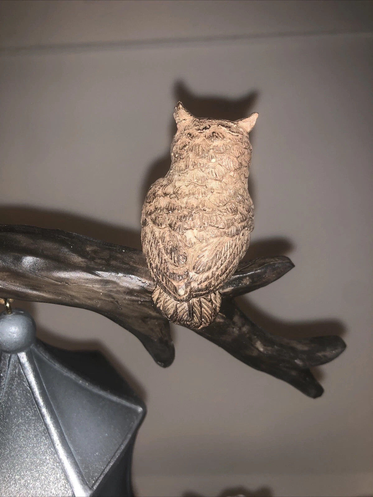 Lenox Halloween Spooky Lighted Tree Figurine Ghoulish Lanterns Ghosts Owl NEW9