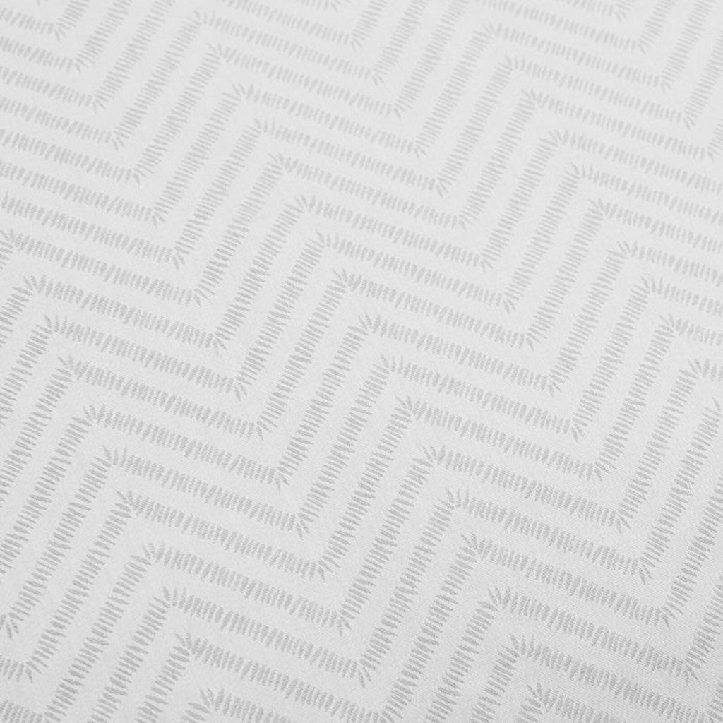 Sferra Illura Grey Standard Sham Chevron Print 100% Cotton Jacquard Italy NEW6