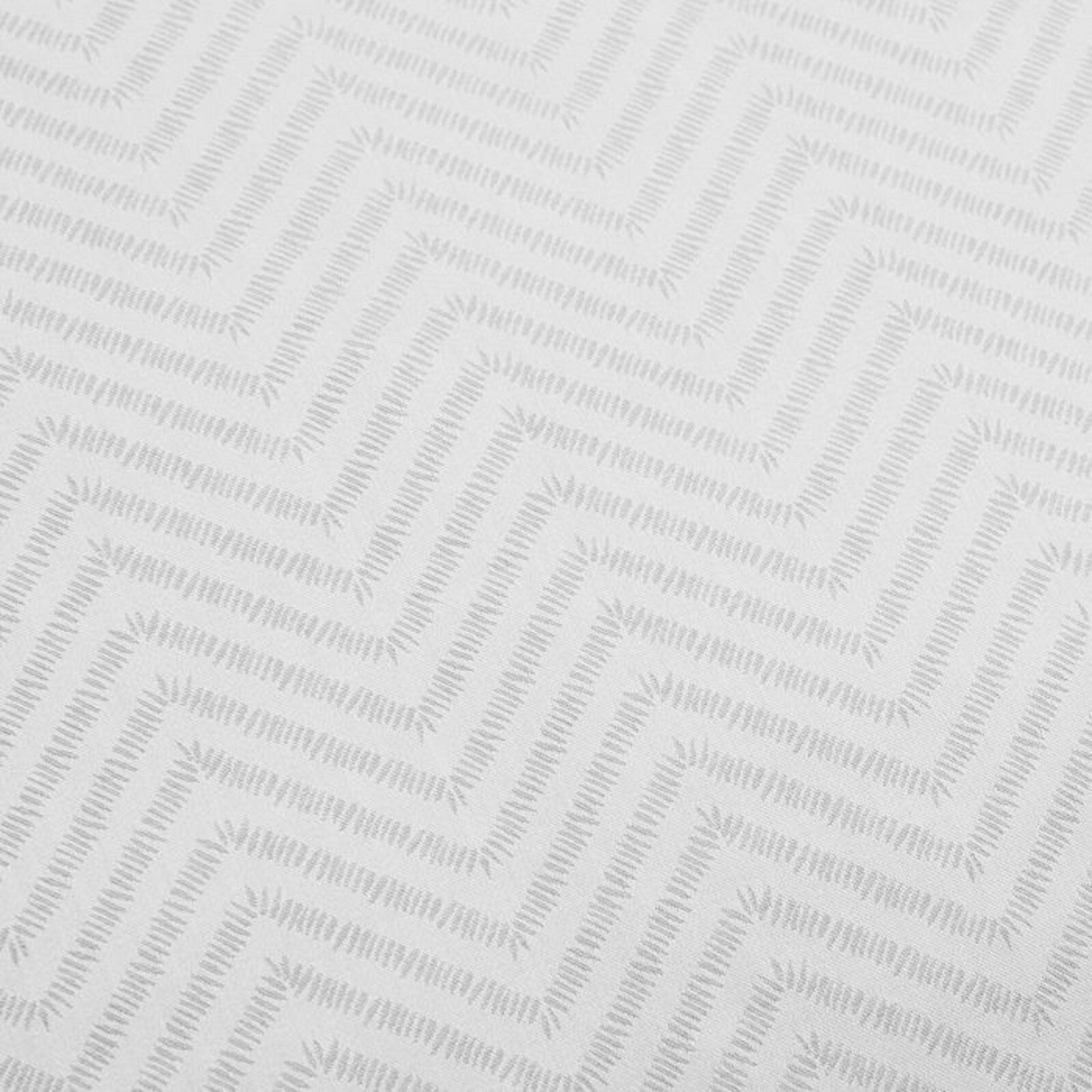 Sferra Illura Grey Standard Sham Chevron Print 100% Cotton Jacquard Italy NEW6