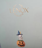 Lenox Peanuts Snoopy Halloween Great Pumpkin Candy Dish Jar Witch Woodstock NEW10