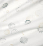 Sferra Punti Platinum Standard Sham Grey Taupe Dots Cotton Percale  Italy NEW7