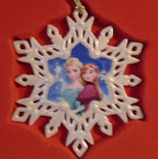 Lenox Disney Frozen Sisters Anna & Elsa Snowflake Ornament China Christmas NEW6