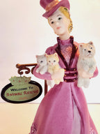 Lenox Princess Natasha Victorian Figurine Gown Animal Rescue 2018 Christmas  NEW4