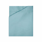 Yves Delorme Triomphe Aqua King Pillowcases Two Egyptian Cotton Sateen Lagon NEW3