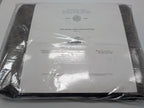 Sferra Belardo Indigo King Duvet Sham Set 3PC Cotton Sateen Jacquard Italy NEW10