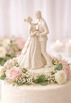 Lenox 2016 Bride & Groom Figurine Wedding Ornament  Always Forever Christmas NEW13