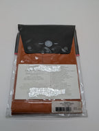 Sferra Celeste Orange King Pillow Sham Paprika Egyptian Cotton Percale Italy NEW2
