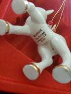 Lenox 2016 Rudolph & Doll Figurine Ornament Annual Nosed Reindeer Christmas NEW10