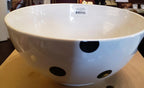 Kate Spade NY Large Mixing Bowl Set 2PC  All In Good Taste Deco Dot Lenox NEW12