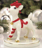 Lenox Rudolph The Red Nosed  Reindeer Lighted Figurine 50th Christmas LED LE NEW1