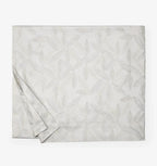 Sferra Terracina Slate Euro Sham Grey Floral Cotton Sateen Jacquard Italy NEW4