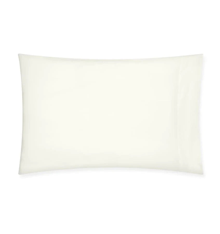 Sferra  Corto Celeste Ivory Queen Sheet Set 4PC Cotton Percale 406TC Italy NEW2