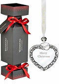 Waterford Crystal Cracker Heart Ornament 2018 5th Ed #4003091 NEW IN BOX Holiday0